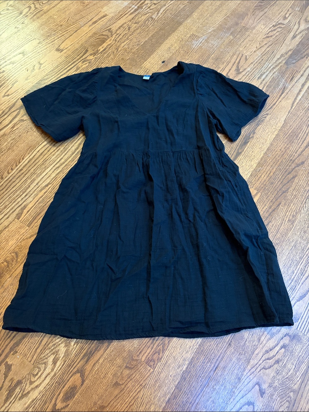 Gauze Black Dress sz M